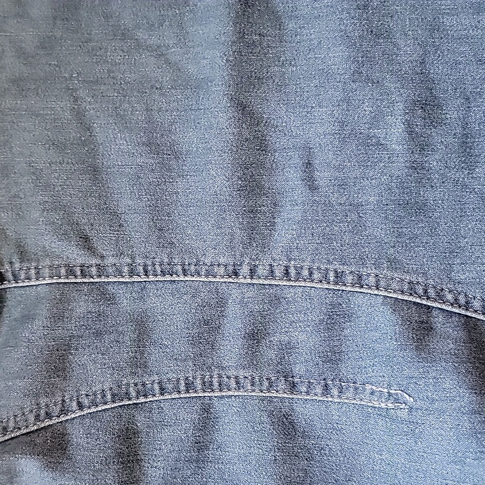 Blashe Short Sleeve Denim  fitted top size L - Picture 13 of 16